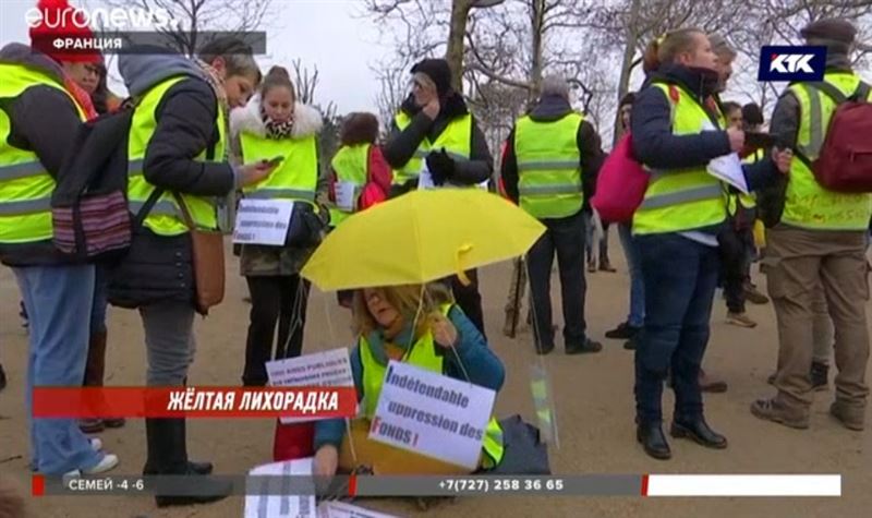 Женщины поддержали движение «жёлтых жилетов» во Франции