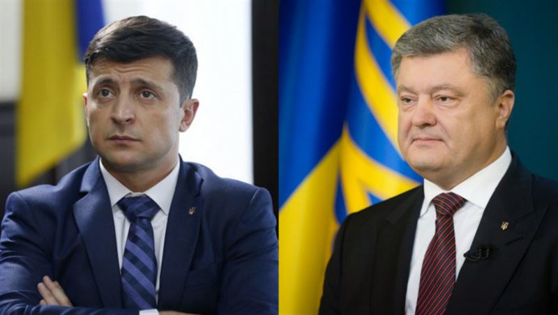 Украинадағы президент сайлауында Зеленский мен Порошенко екінші турға өтті