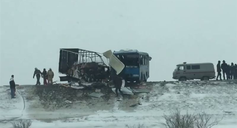 Атырауда ірі жол апаты болып, бір адам қайтыс болды