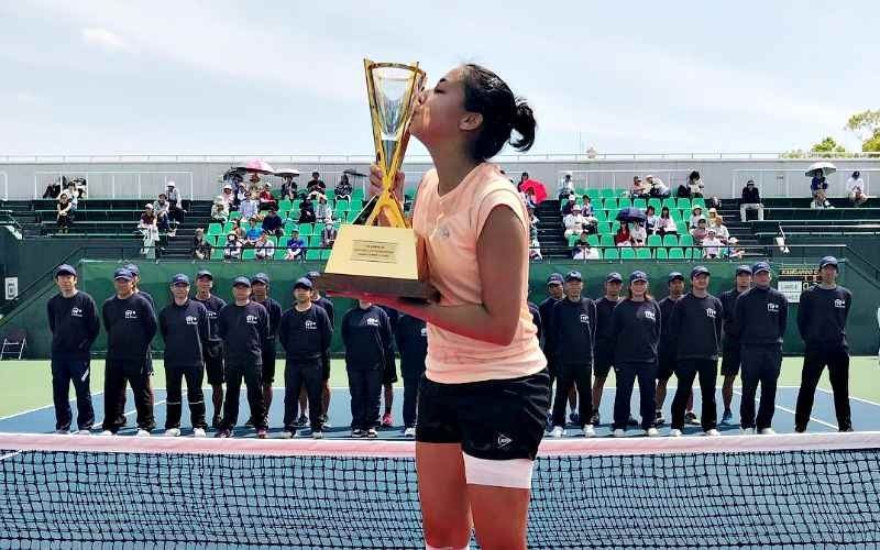 Зарина Дияс Жапониядағы ITF турнирінде жеңімпаз атанды