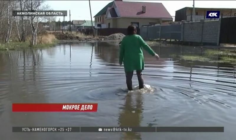 Курортный посёлок Боровое топит зловонная вода