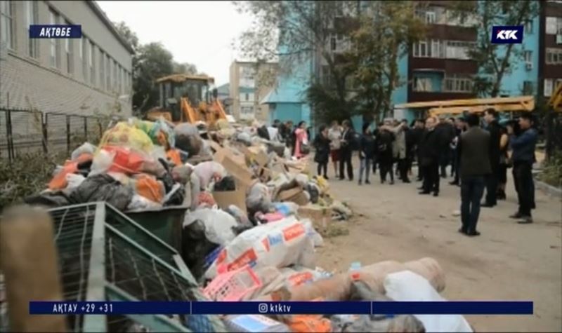 Ақтөбе шенділері қоқыс мәселесін жарты жыл бойы шеше алмай отыр