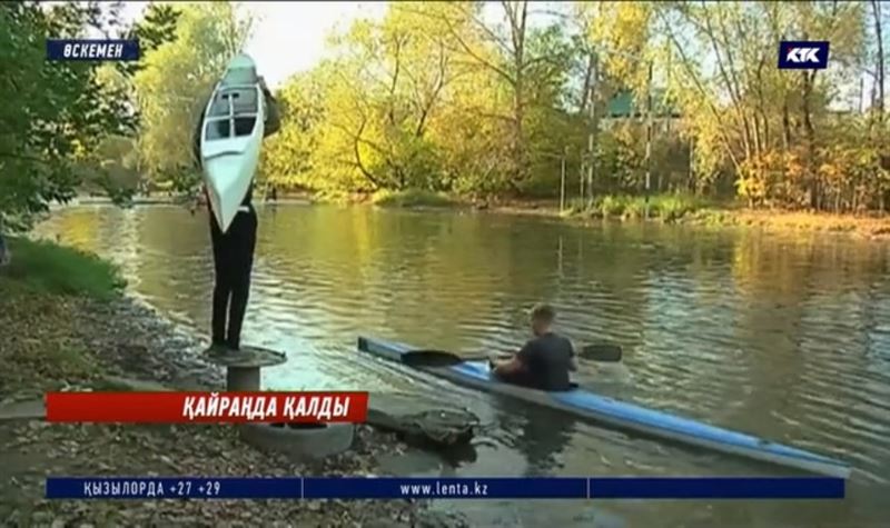 Өскемен әкімдігі Ертіс ескекшілерінің жаттығу алаңын батпаққа айналдырған