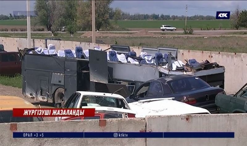 12 адамның өліміне кінәлі автобус жүргізушісі бес жылға сотталды