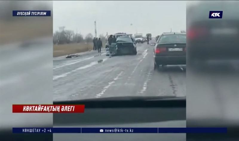 Ескерту! Қарағанды облысында көктайғақтан 20-дан аса жол апаты тіркелді