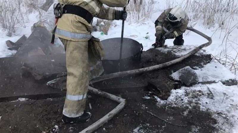 Өскеменде өртенген адамның мәйіті табылды