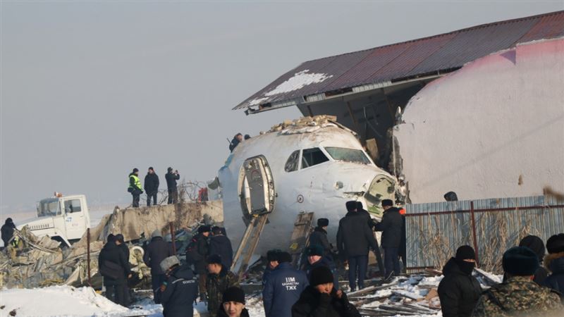 В Bek Air сделали заявление по поводу авиакатастрофы в Алматы