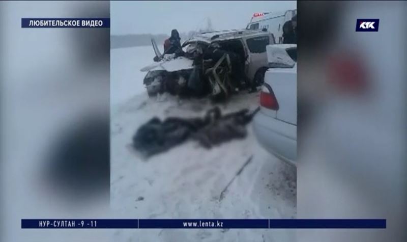 Три человека погибли при лобовом столкновении автомобилей