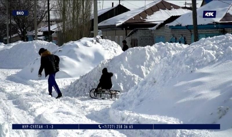 Обильные снегопады обернутся для казахстанцев большой водой