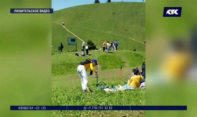 Толпа туристов провела пикник и оставила мусор в заповедной зоне