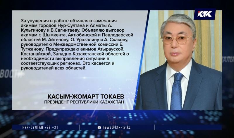 «Ситуация была предсказуемой» – президент дал оценку работе чиновников и поведению граждан