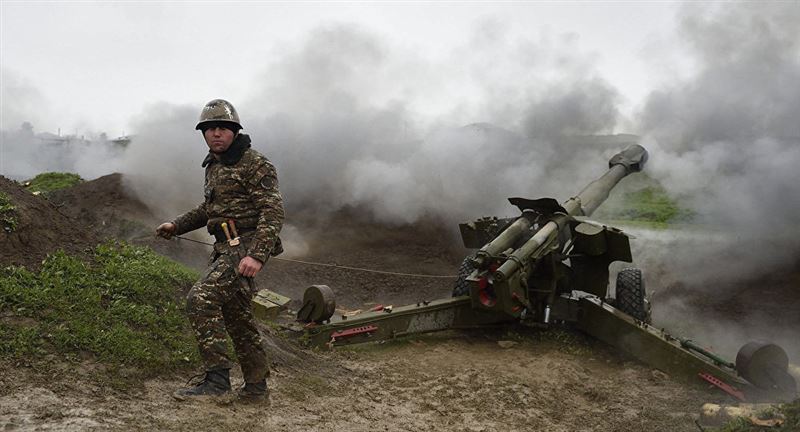 Что сообщается о военных действиях в Нагорном Карабахе