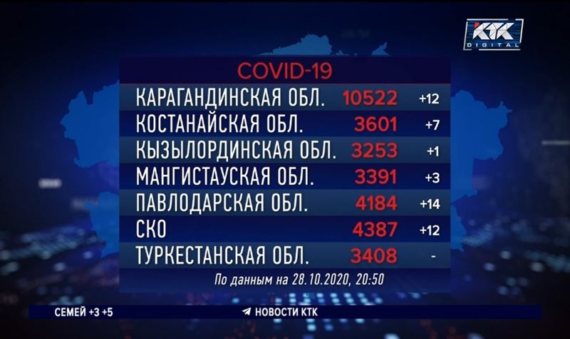 274 казахстанца заболели пневмонией за сутки