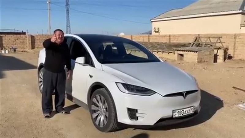 Илона Маска впечатлило видео с Tesla в Актау