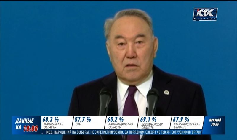 «Я призываю казахстанцев прийти и выполнить свой конституционный долг» – Назарбаев