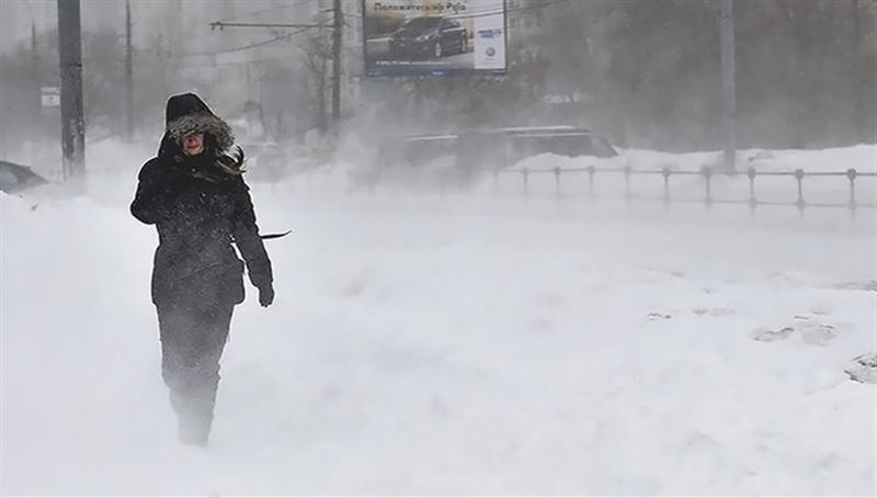 Туман, метель и гололед – прогноз погоды в Казахстане на 18 января