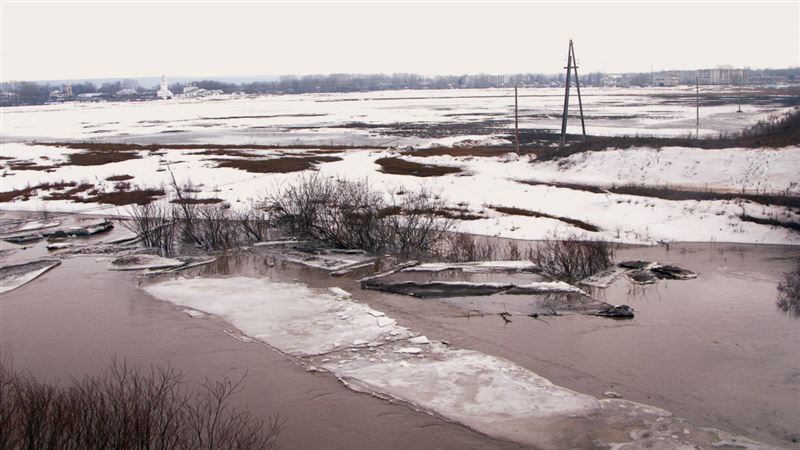 Каким селам грозит паводок в СКО, рассказали в ДЧС