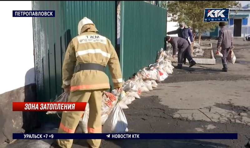 Колонию в Петропавловске может отрезать от города водой