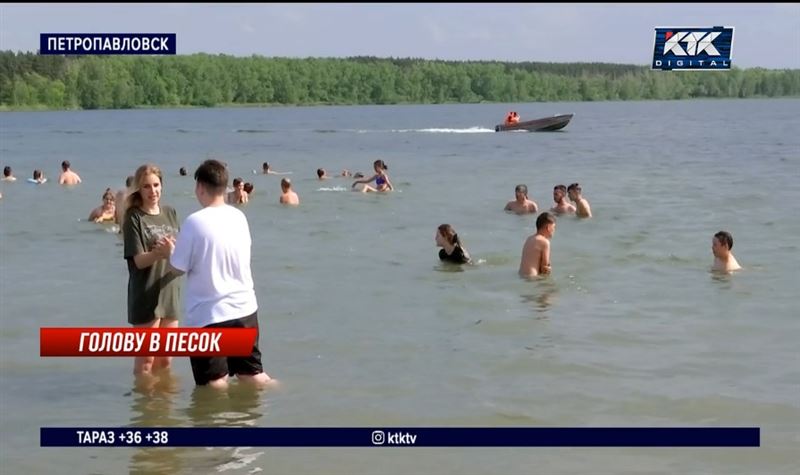 Петропавловские спасатели пошли по пляжам раньше срока