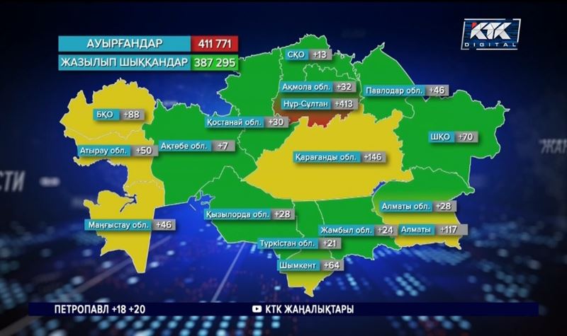 Маңғыстау облысында бір күнде 46 адам КВИ-мен тіркелген