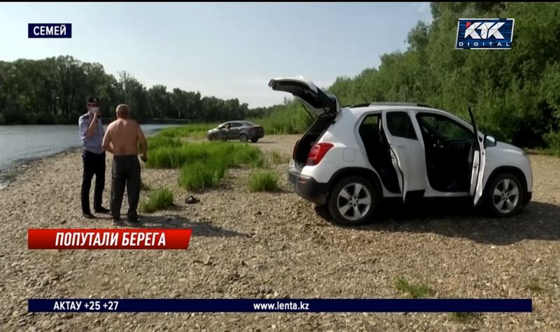 Полицейские ловят купающихся в Иртыше жителей Семея