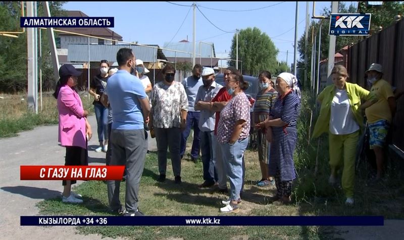 В селе под Алматы пять лет не подключают газопровод