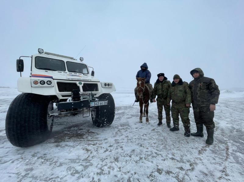 В Актюбинской области из снежных заносов спасены 33 человека   