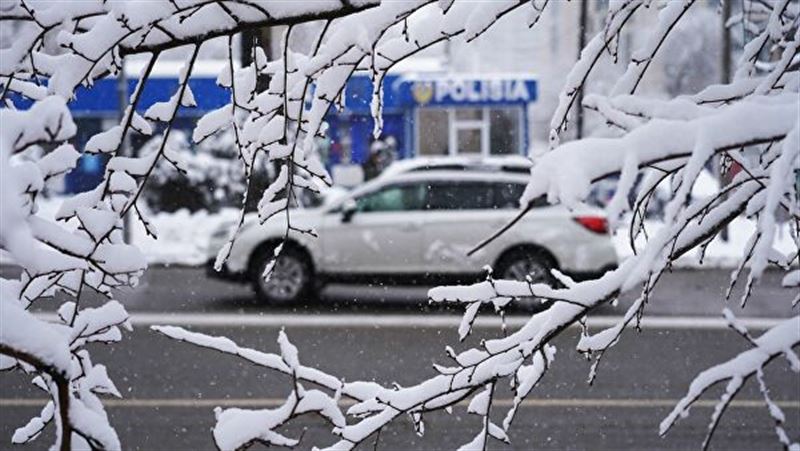 Снег прогнозируют синоптики в Алматы