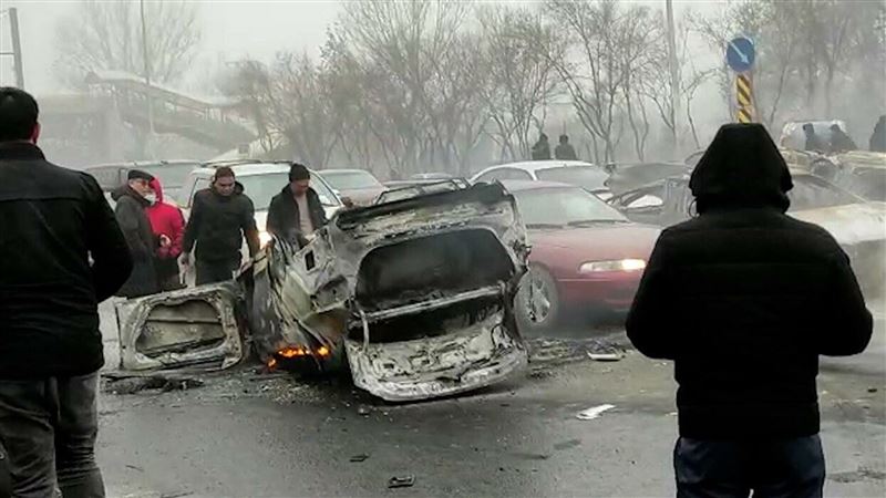 Раздавал бутылки с зажигательной смесью: задержан участник беспорядков на юге Казахстана