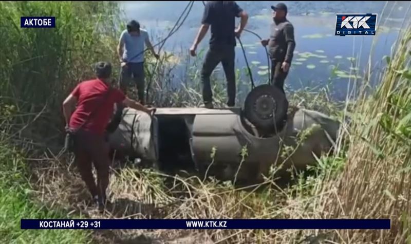 Машина утонула в реке в Актюбинской области – погиб водитель