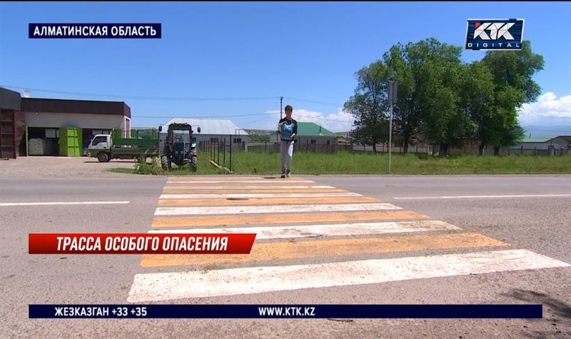 «Скольких детей эта дорога угробила»: в Алматинской области требуют установить «Сергеки»