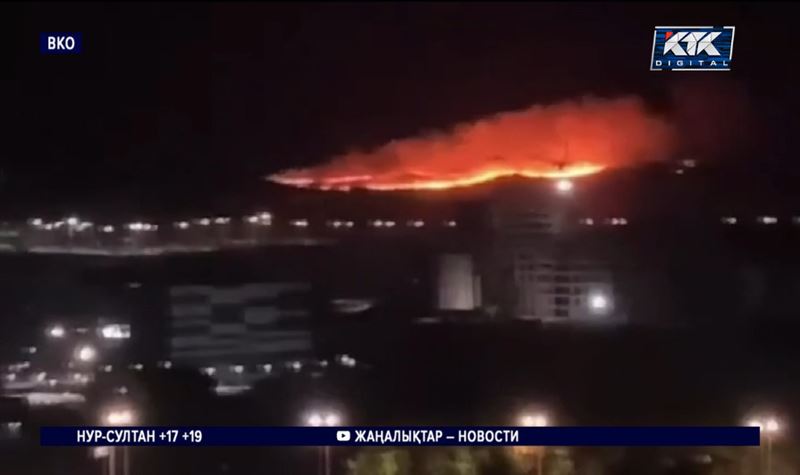 Поселок под Усть-Каменогорском мог сгореть прошлой ночью