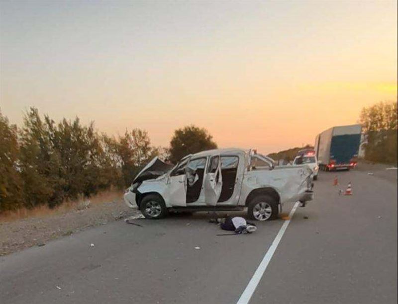 Три человека погибли и двое травмированы в ДТП в Жетысу 