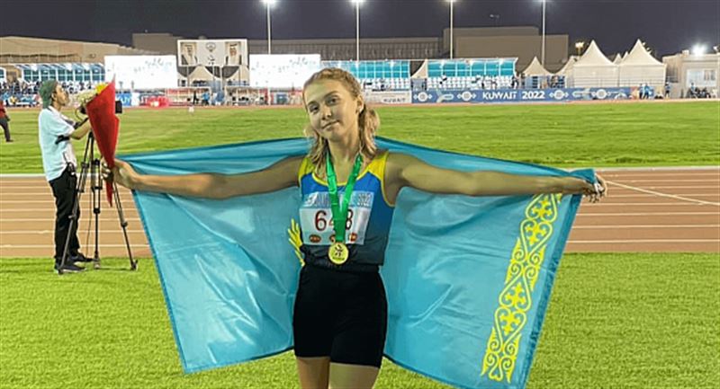 Казахстанка Арина Гладышева стала чемпионкой Азии по легкой атлетике