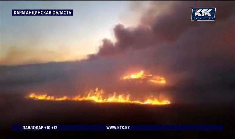 Молодой охотник погиб во время степного пожара под Карагандой