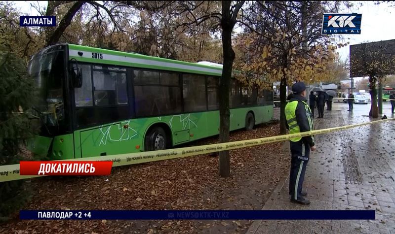 Суд арестовал водителя автобуса после резонансного ДТП в центре Алматы