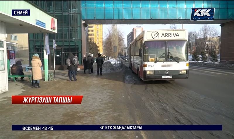 Семейде автобус жүргізушілері жетіспей жатыр