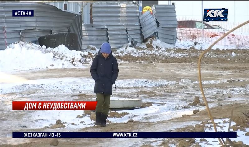 Жильцы престижных столичных ЖК страдают из-за бездорожья