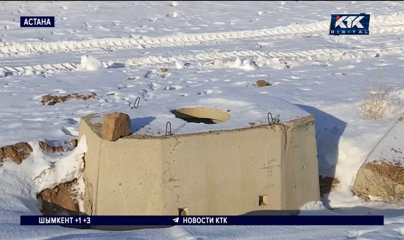 В Астане девушка упала на дно колодца