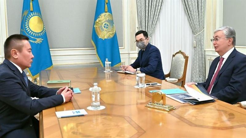 Президент Ұлттық құрылтай мүшесі Талғат Қалиевті қабылдады