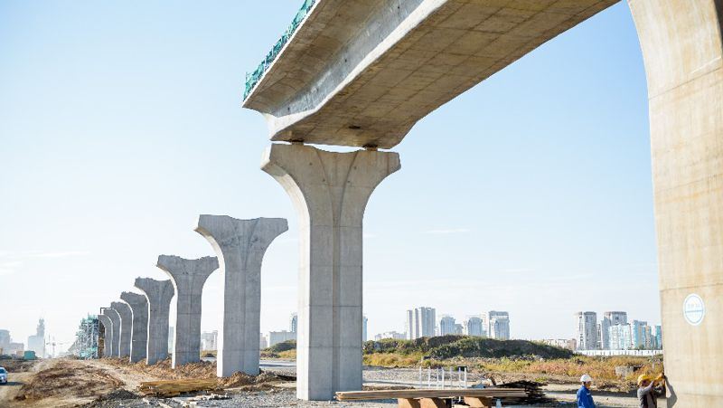 50 миллиардов тенге выделят на продолжение строительства LRT в Астане