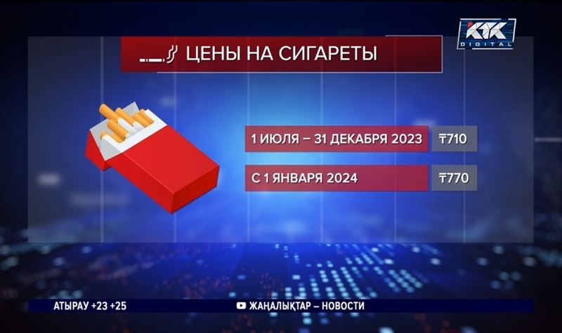 Казахстанских курильщиков предупреждают о грядущем подорожании сигарет