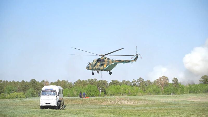 Вооруженные силы привлечены к тушению пожаров в Абайской области