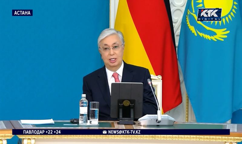 Токаев – Штайнмайеру: «Надеемся, что в ближайшее время в Украине будет достигнуто прекращение огня»