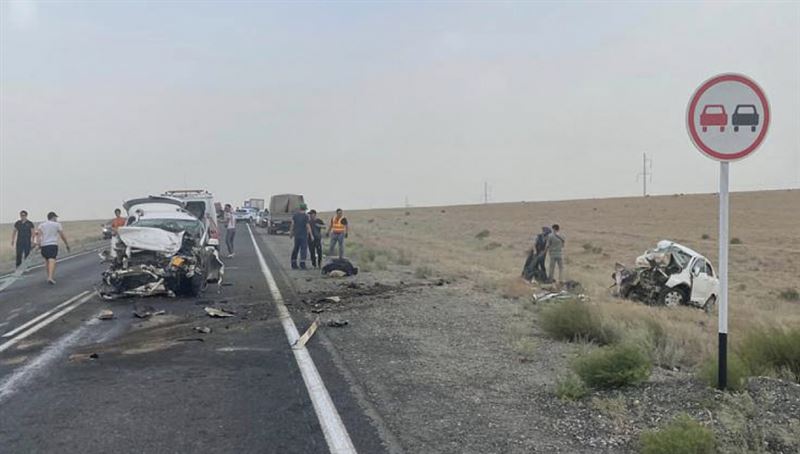 Семь человек погибли в ДТП в Атырауской области