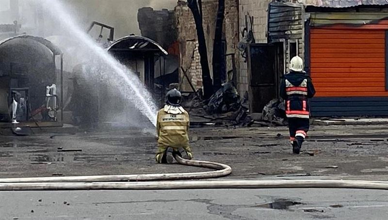 Уголовные дела по двум статьям возбуждены по факту взрыва на АЗС в Экибастузе