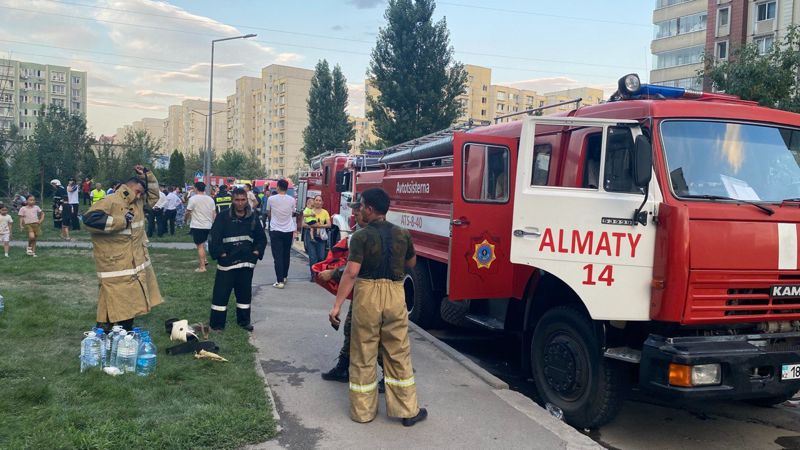 Алматыда өртенген үйдің өртке қарсы қорғаныс жүйесі істемеген