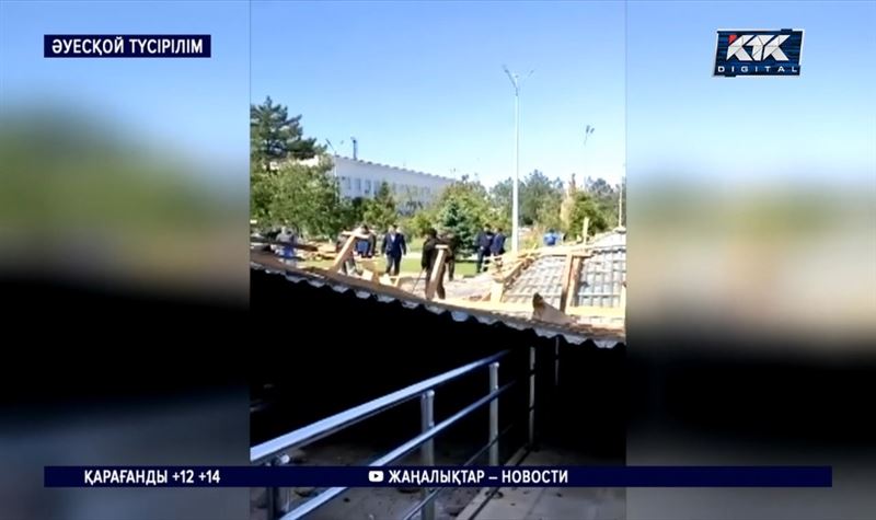Жамбыл облысында «Қазпошта» шатыры басып қалған әйел еміне қаражат талап етті