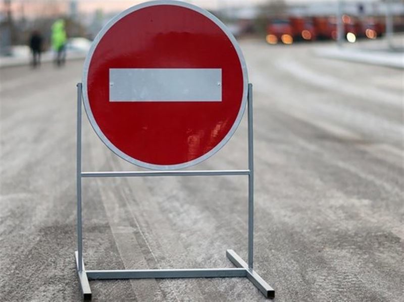 Ограничение движения введено на трассе в Жетысуской области