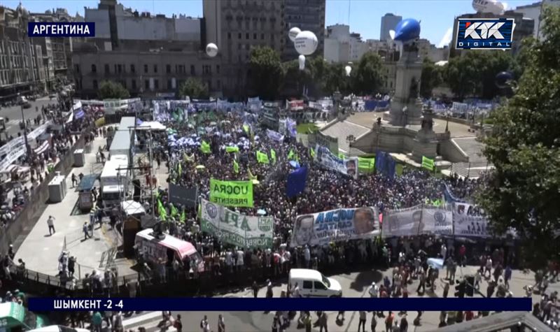 В Буэнос-Айресе вновь вспыхнули протесты против реформ новых властей